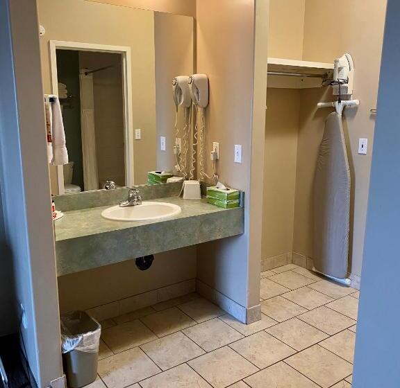 身障者適用キングサイズベッドルーム, Super 8 By Wyndham Edmonton South
