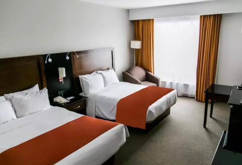 2ダブルベッドのスタンダードルーム, Radisson Poliforum Plaza Hotel Leon