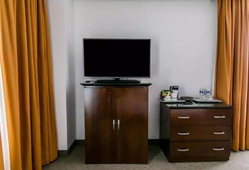 キングサイズベッドのスタンダードルーム, Radisson Poliforum Plaza Hotel Leon