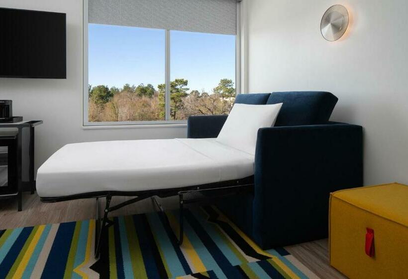 غرفة قياسية سرير كينج, Aloft Houston Shenandoah   The Woodlands