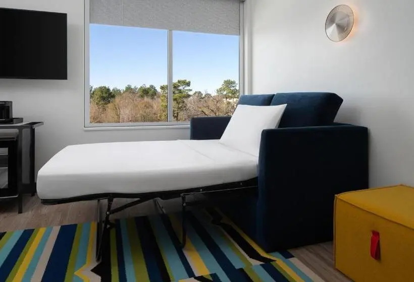 キングサイズベッドのスイートルーム, Aloft Houston Shenandoah   The Woodlands