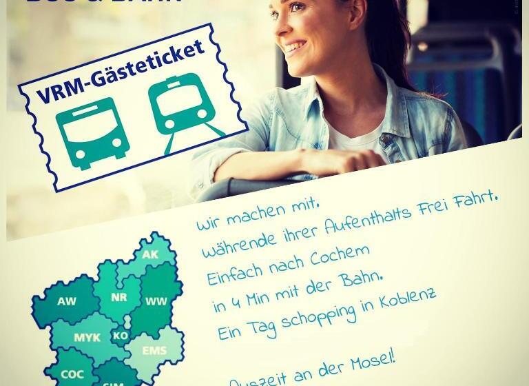 غرفة قياسية مزوَّدة بشُرفة, Haus Moselliebe B&b