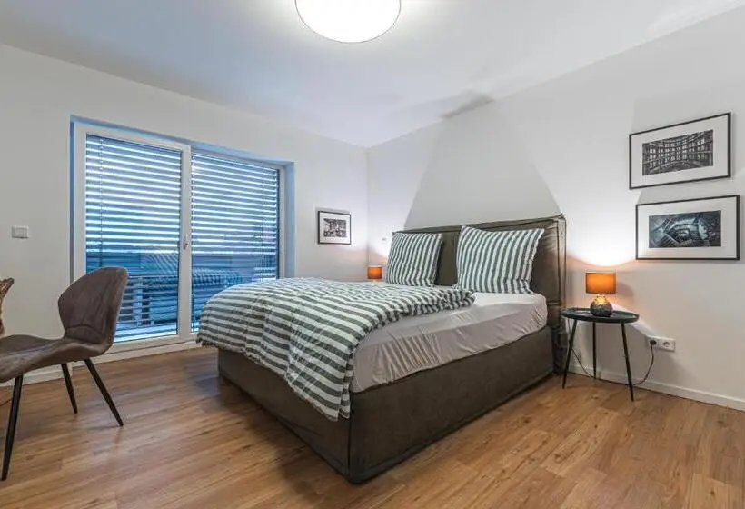 バルコニー付き１ベッドルームアパートメント, B26 Apartments   Unterwegs Zu Hause
