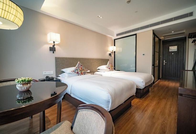 디럭스 룸, Ssaw Boutique Shanghai South Xuhui Riyueguang