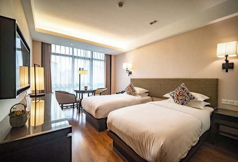 디럭스 룸, Ssaw Boutique Shanghai South Xuhui Riyueguang