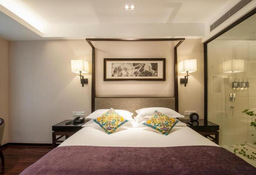 스탠다드 룸 킹사이즈 침대, Ssaw Boutique Shanghai South Xuhui Riyueguang