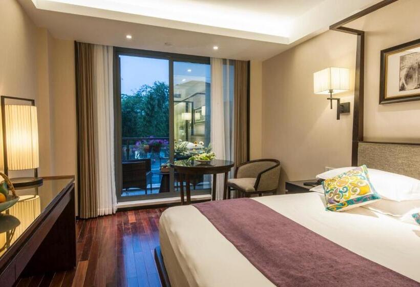 스탠다드 룸 킹사이즈 침대, Ssaw Boutique Shanghai South Xuhui Riyueguang