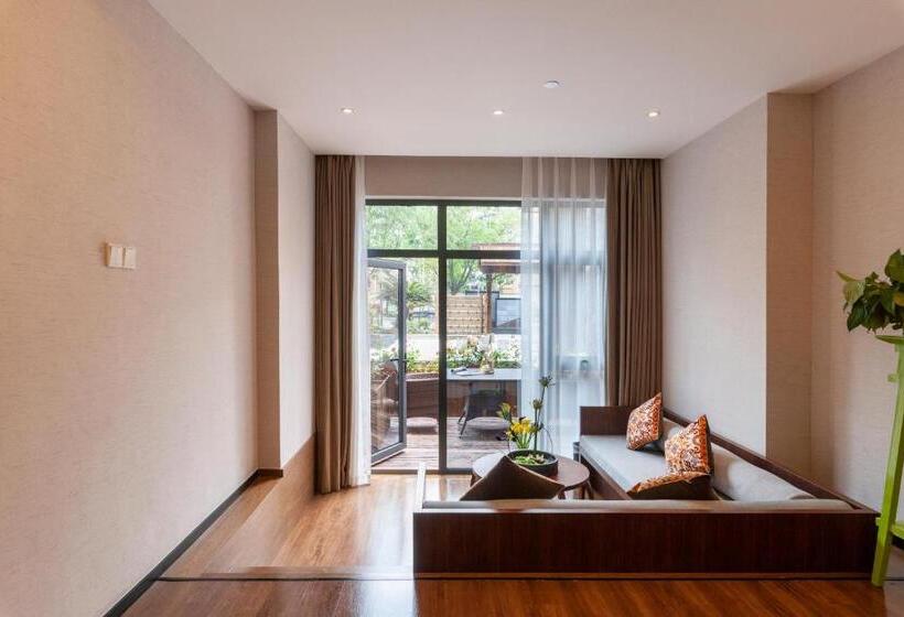 스탠다드 룸 킹사이즈 침대, Ssaw Boutique Shanghai South Xuhui Riyueguang