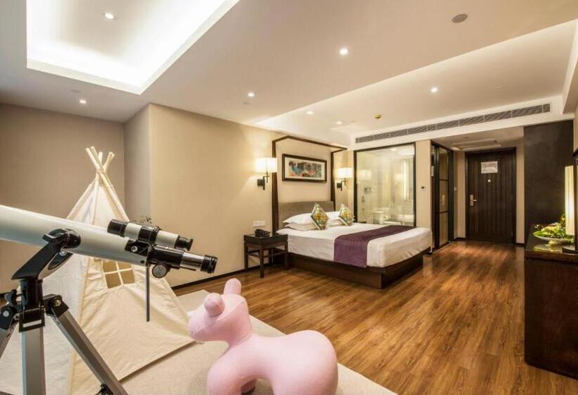 디럭스 룸, Ssaw Boutique Shanghai South Xuhui Riyueguang