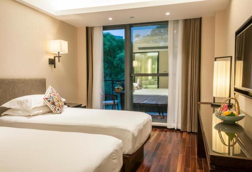 디럭스 룸, Ssaw Boutique Shanghai South Xuhui Riyueguang