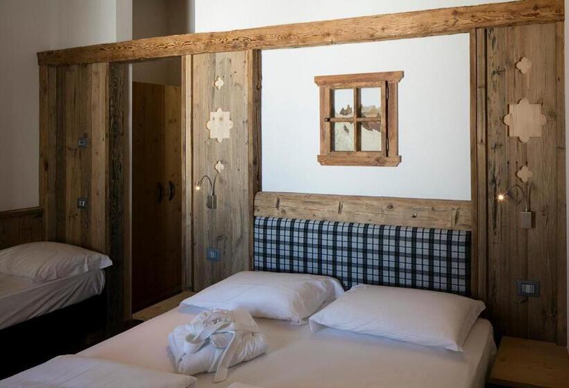 غرفة قياسية ثلاثية, Capanna Presena