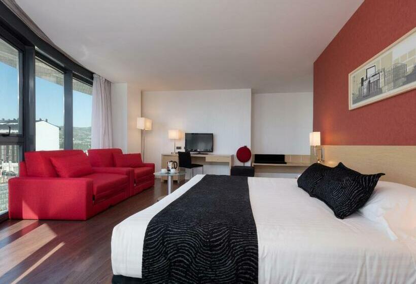 도시전망 디럭스룸 킹침대, Civis Luz Castellón 4s