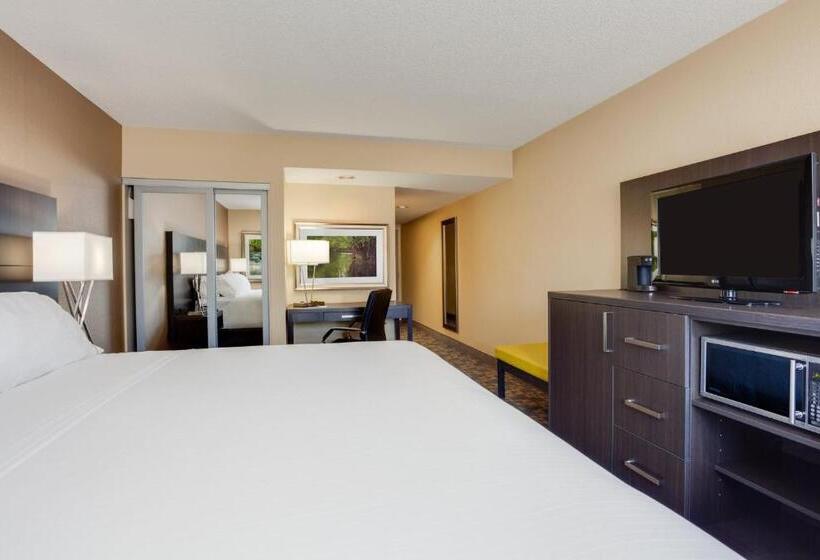 キングサイズベッドのスタンダードルーム, Holiday Inn Express Hotel & Suites Uptown Fredericton, An Ihg