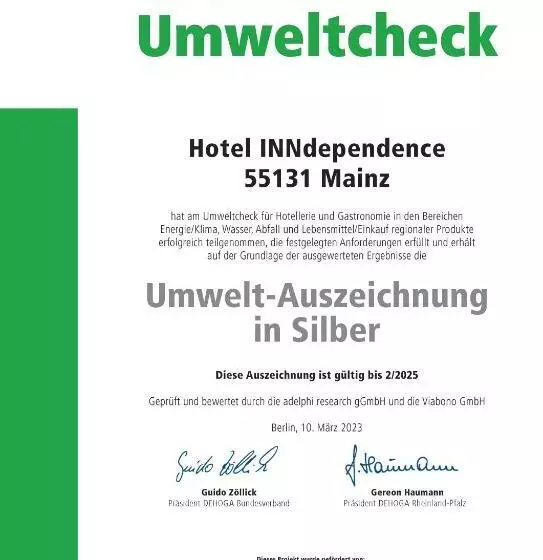 اتاق راحتی, Inndependence