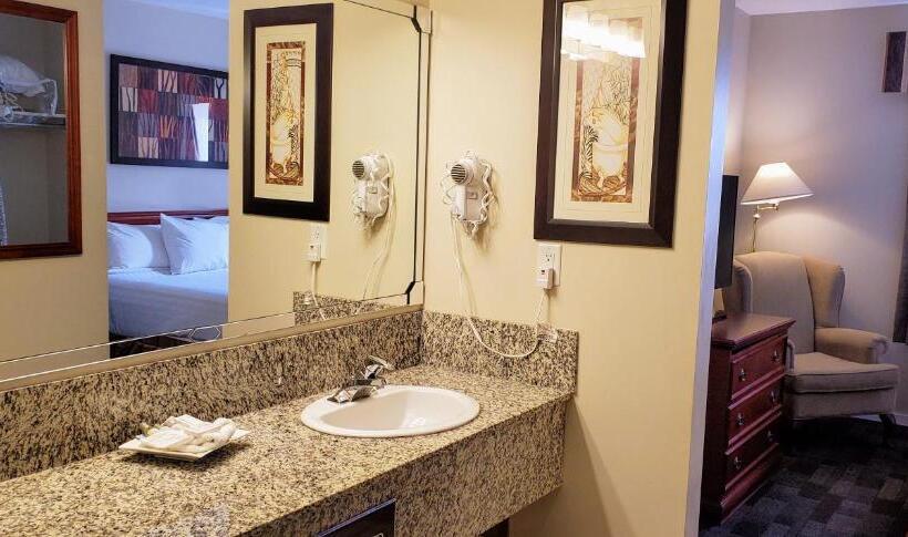 Deluxe Suite King Bed, Travelodge By Wyndham Stony Plain