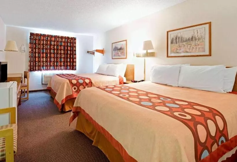 2ダブルベッドのスタンダードルーム, Super 8 By Wyndham Plano/dallas Area