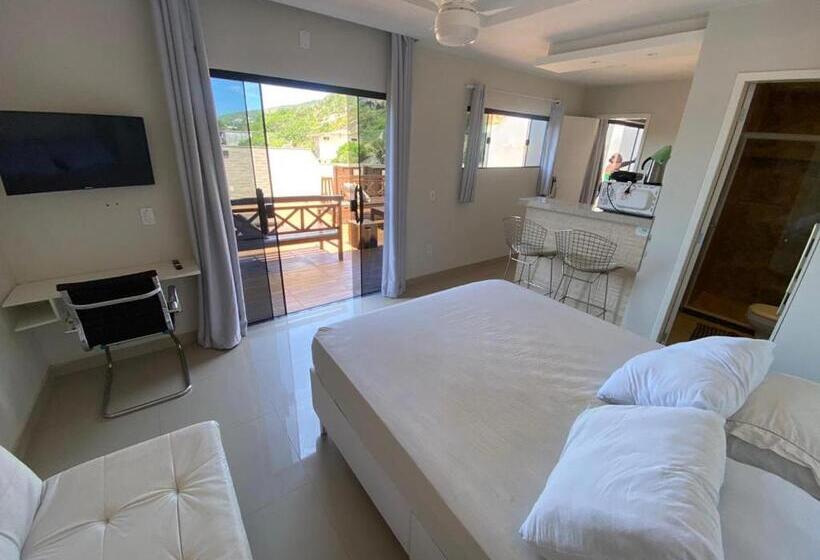 דירת פנטהאוז 1 חדרי שינה, Arraial Hospedagem