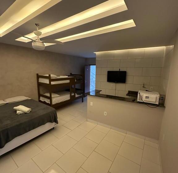 חדר משפחתי נוף לים, Arraial Hospedagem