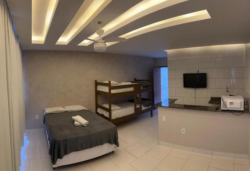 חדר משפחתי נוף לים, Arraial Hospedagem