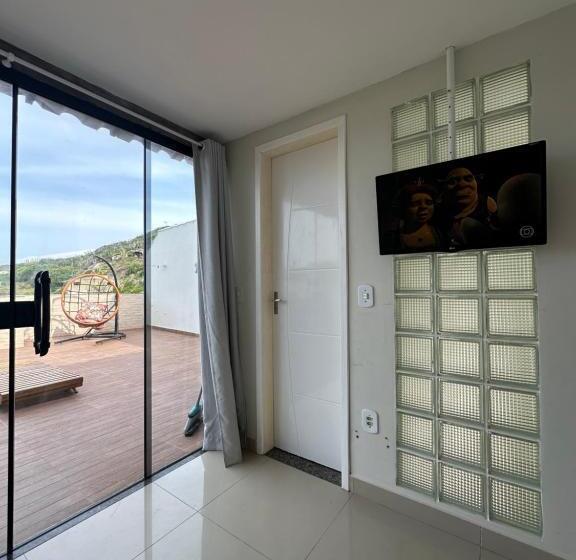 דירת פנטהאוז 1 חדרי שינה, Arraial Hospedagem