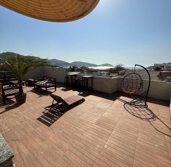 דירת פנטהאוז 1 חדרי שינה, Arraial Hospedagem