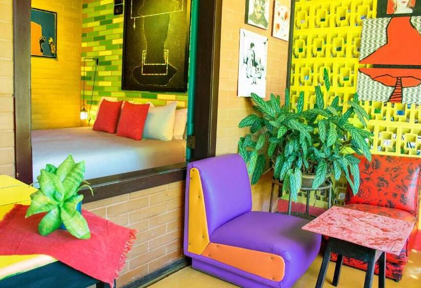 اتاق استاندارد با بالکن, Casa De Frida Pousada Galeria