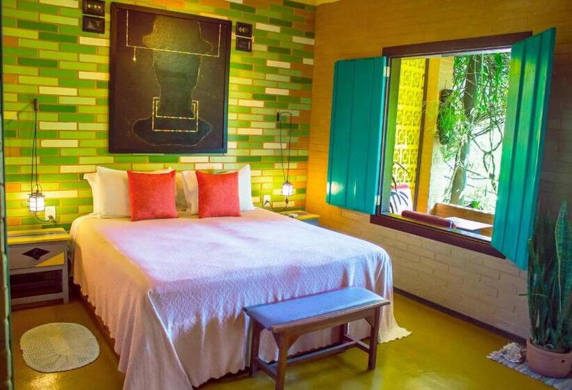 اتاق استاندارد با بالکن, Casa De Frida Pousada Galeria