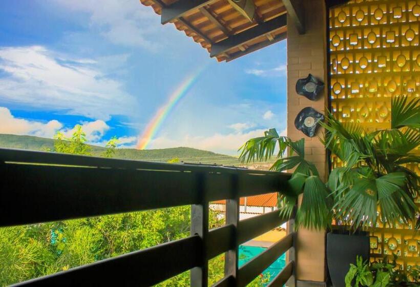 اتاق لوکس با چشمانداز, Casa De Frida Pousada Galeria