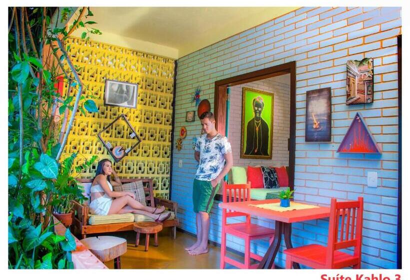 اتاق استاندارد با بالکن, Casa De Frida Pousada Galeria