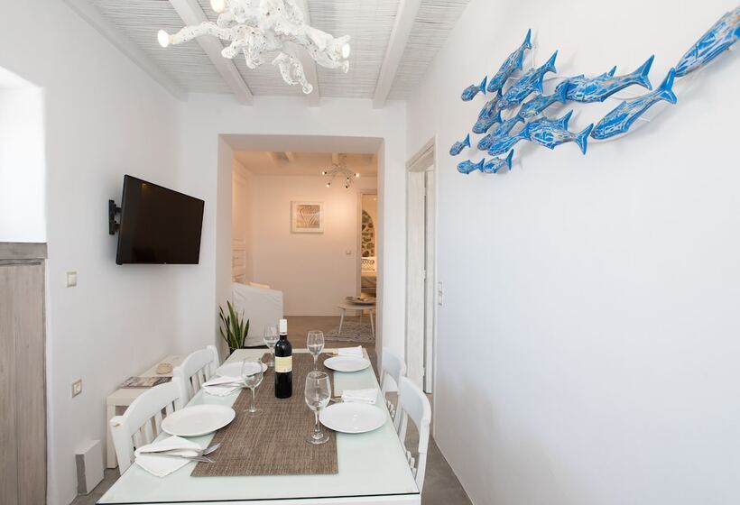 Апартаменты Deluxe 2 Спальни, Mykonos Village