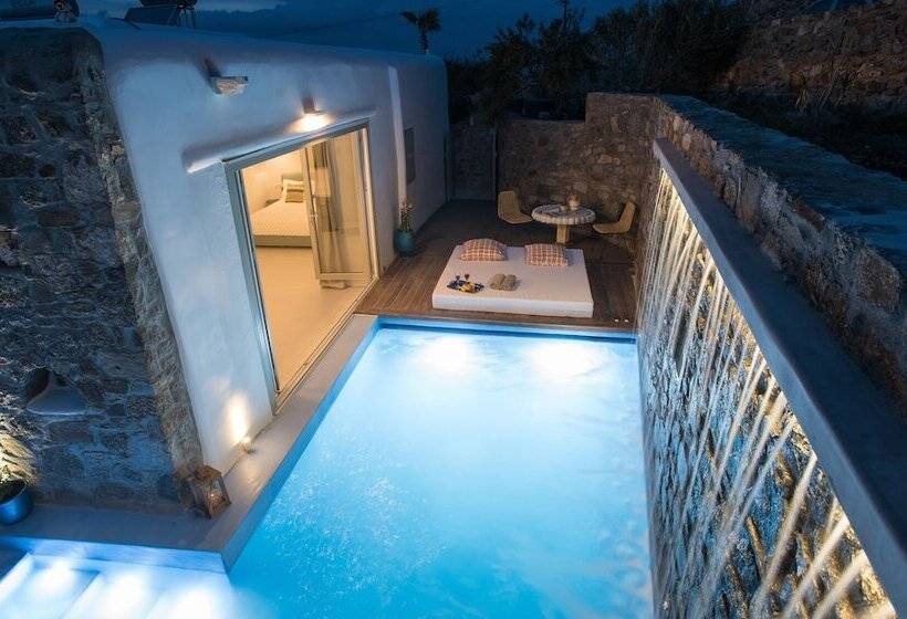 Вилла Deluxe 3 Спальни, Mykonos Village