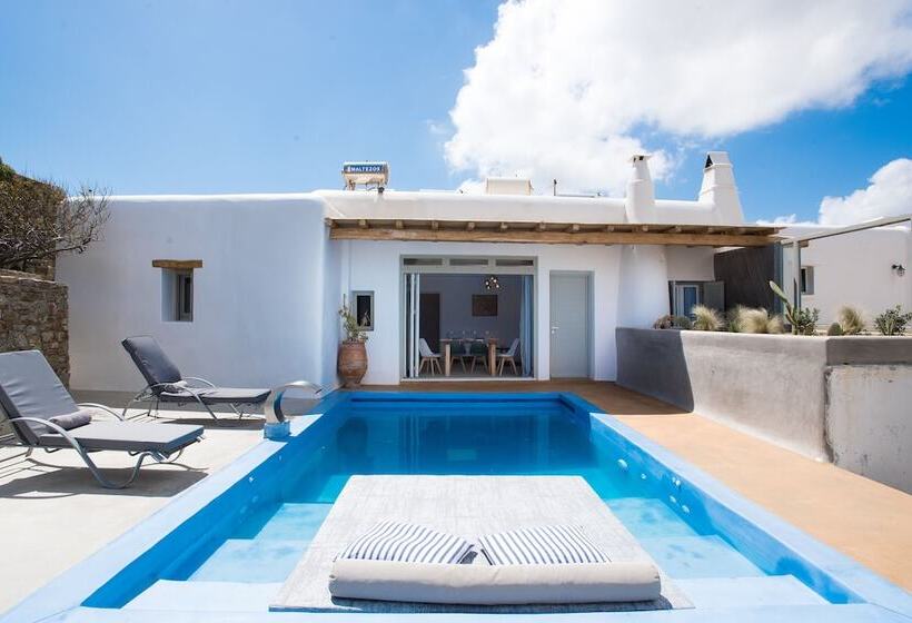 Вилла Deluxe 3 Спальни, Mykonos Village