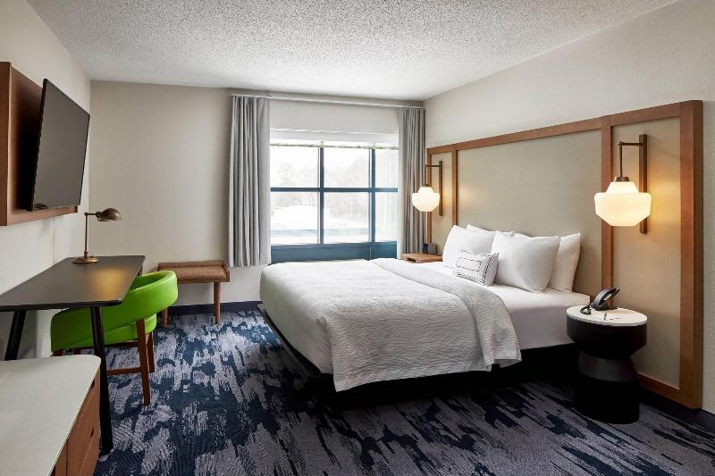 キングサイズベッドのスタンダードルーム, Fairfield Inn & Suites By Marriott Virginia Beach/norfolk Airport