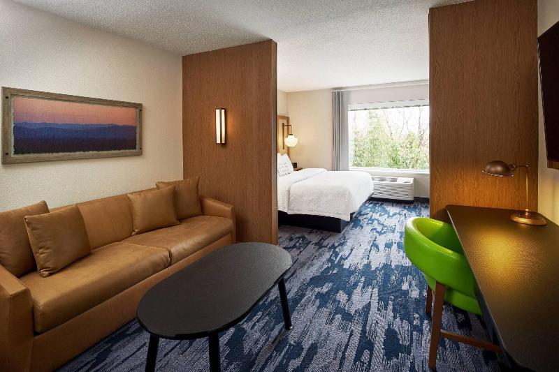 キングサイズベッドのスイートルーム, Fairfield Inn & Suites By Marriott Virginia Beach/norfolk Airport