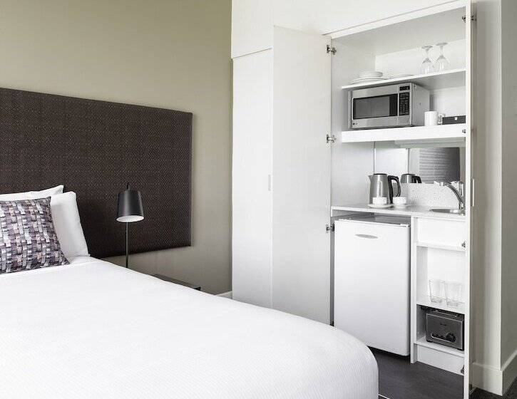 带大床的标准工作室, Mantra On Jolimont Melbourne