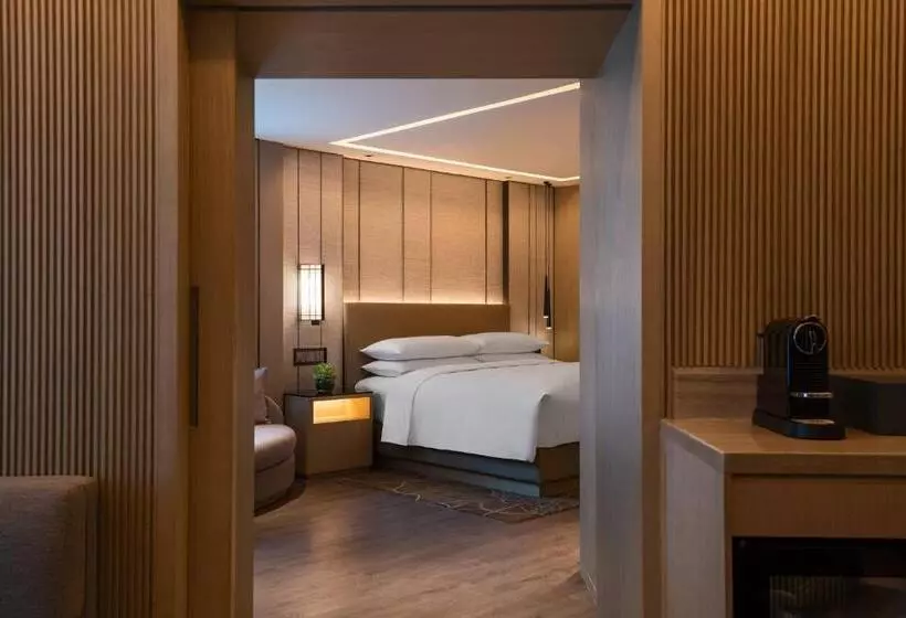 キングサイズベッドのエクゼクティブ, Renaissance Shenzhen Luohu
