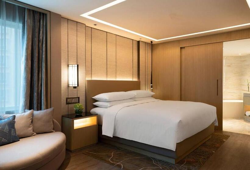 이그제큐티브 스위트 킹침대, Renaissance Shenzhen Luohu