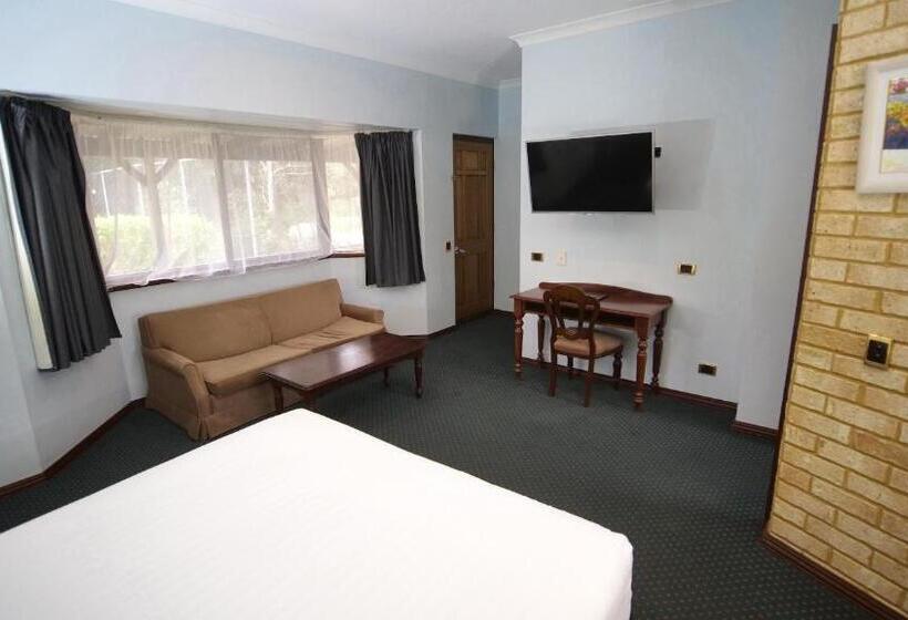 장애인을 위한 퀸사이즈 스탠다드 룸, Margaret River Motel