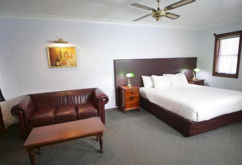 キングサイズベッドのスタンダードルーム, Margaret River Motel