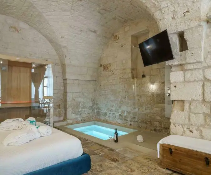 ハイドロマッサージバス付きスイート, Dama Bianca Boutique Hotel Ostuni
