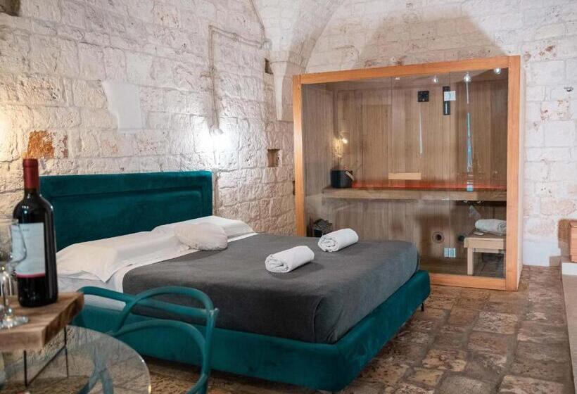 Люкс с гидромассажем, Dama Bianca Boutique Hotel Ostuni