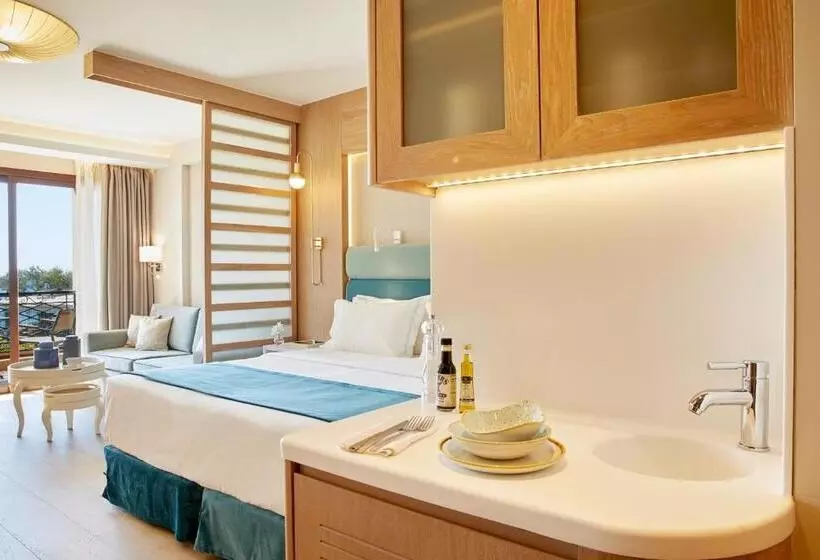 庭の見えるジュニアスイート, Anthemus Sea Beach Hotel And Spa