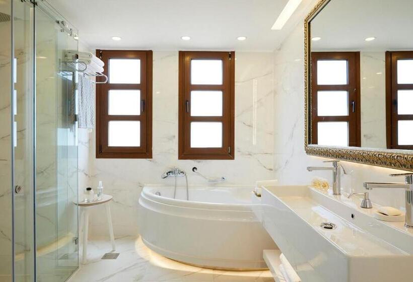 جناح ديلوكس مطل على البحر, Anthemus Sea Beach Hotel And Spa