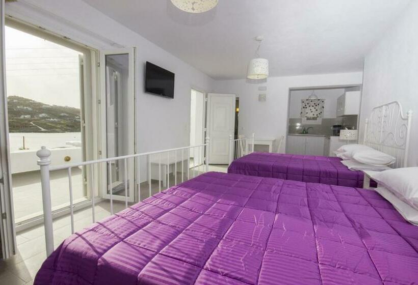 סטודיו סופריור עם נוף לים, Anixi