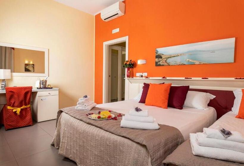 Economy Quadruple Room, Capodichino International