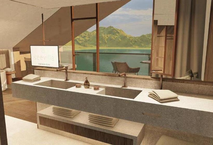 디럭스 스위트 킹 침대, Seevilla Wolfgangsee