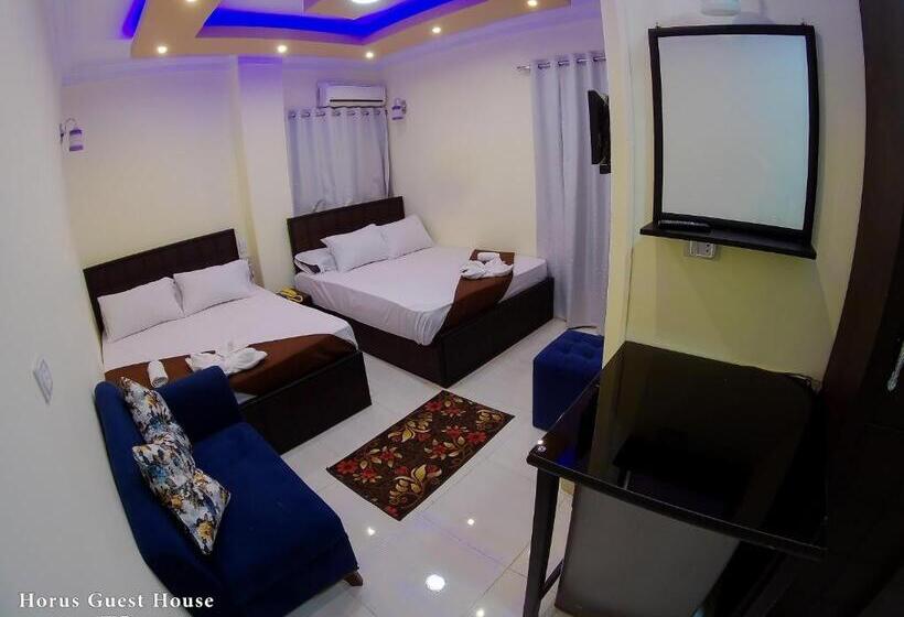 اتاق لوکس چهار تخته, Horus Guest House Pyramids View