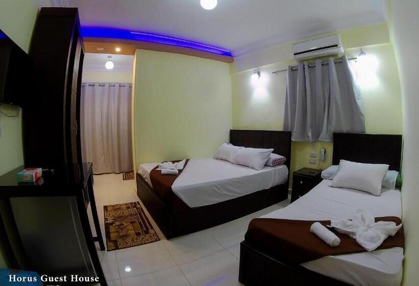 اتاق لوکس سه تخته, Horus Guest House Pyramids View
