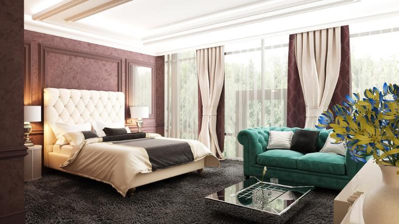 キングサイズベッドのスーペリアルーム, Best Western Montecristo Bastia