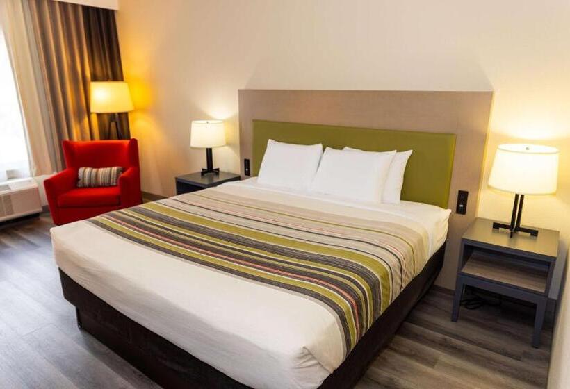 חדר סטנדרט עם מיטת קינג, Country Inn & Suites By Radisson, Lehighton Jim Thorpe, Pa